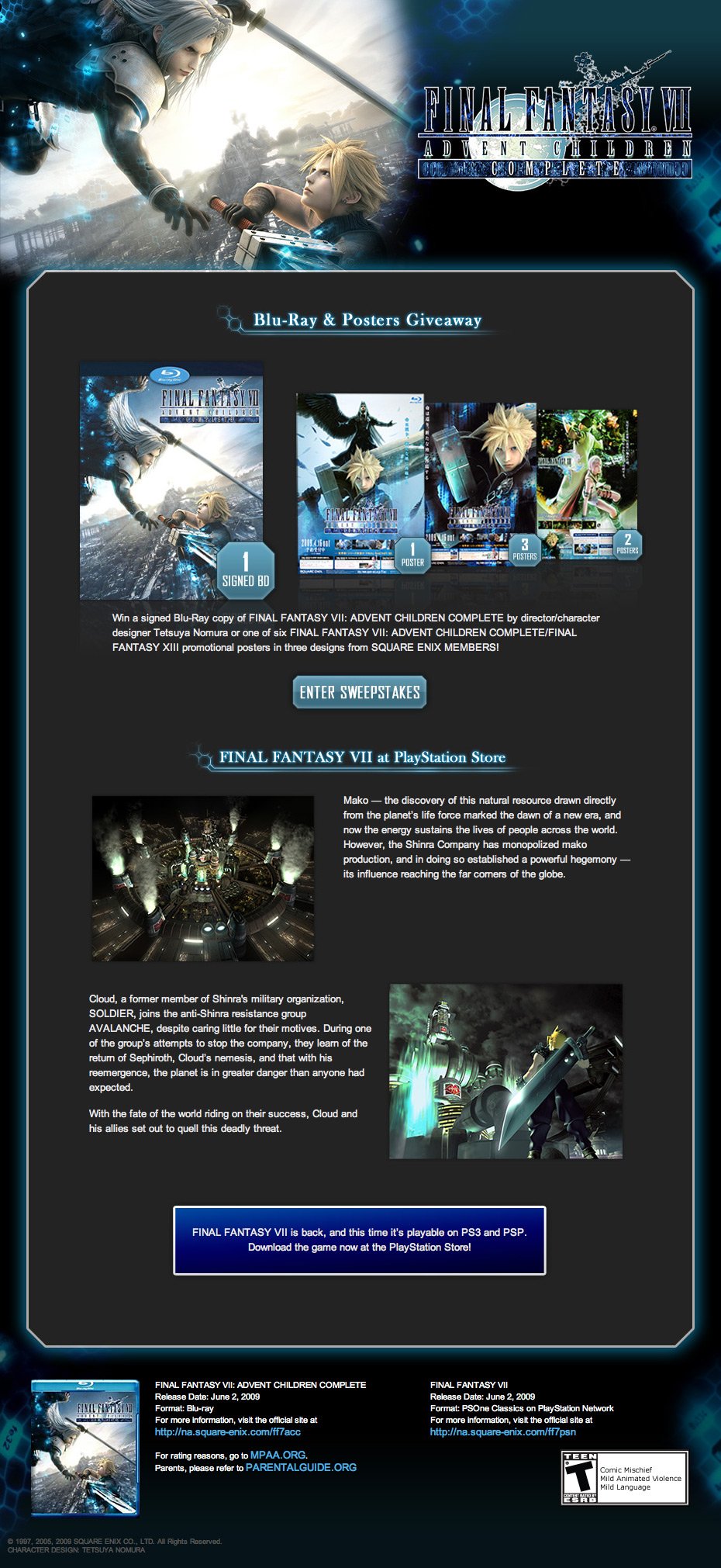 Community Site Content: Final Fantasy VII Advent Children - Patrick Lofstrom
